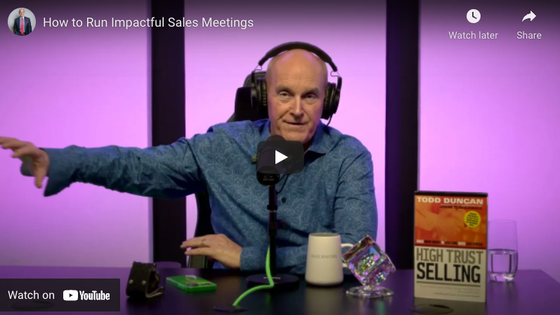 How to Run Impactful Sales Meetings